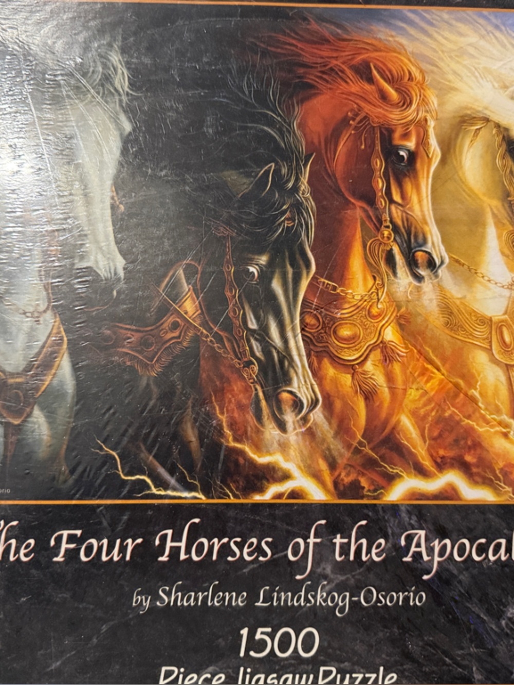 The Four Horses of the Apocalypse Puzzle - 1500 Piece Artwork